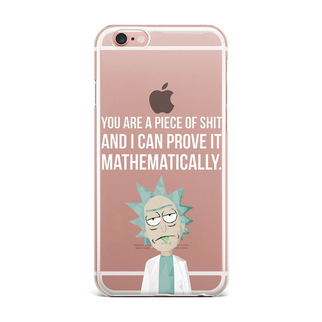 Rick And Morty iPhone Case Wubbalubbadubdub! - Gift It Up