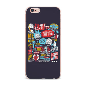 Rick And Morty iPhone Case Wubbalubbadubdub! - Gift It Up