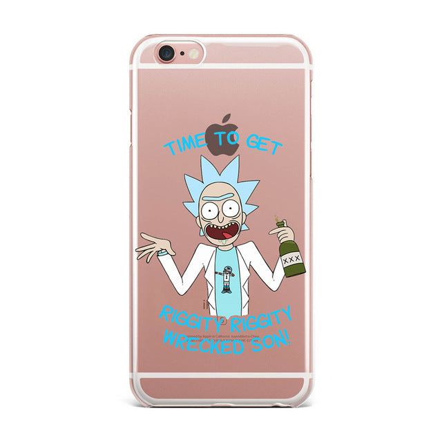 Rick And Morty iPhone Case Wubbalubbadubdub! - Gift It Up